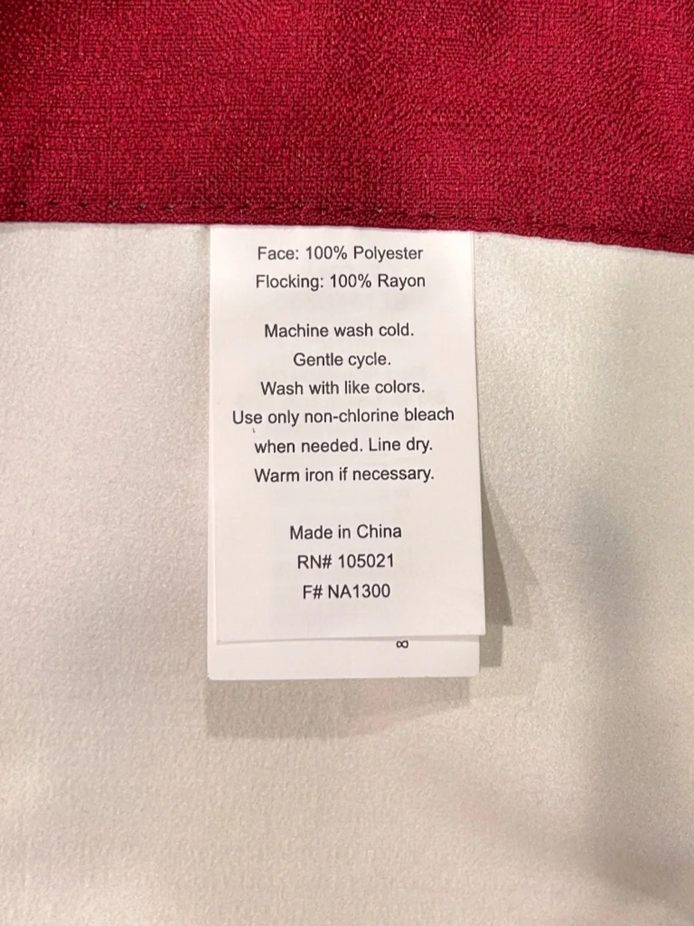82x80 Wine Red Burgundy Blackout Fully Lined Curtains Double Panels